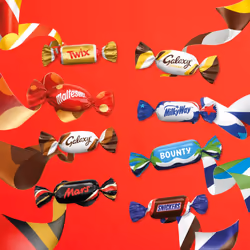 Celebrations Chocolate Gift Box, 385g Assorted Chocolates Snack Box With Mini Chocolate Bars & Biscuits