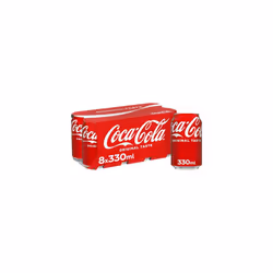 Coca-Cola Original Taste, 8 x 330 ml