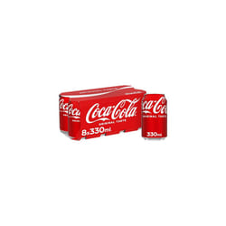 Coca-Cola Original Taste, 8 x 330 ml