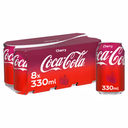 Coca-Cola Original Taste Cherry 8 x 330ml Cans