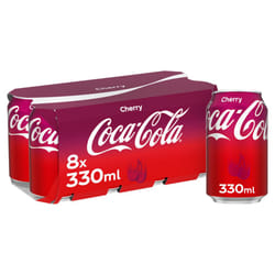 Coca-Cola Original Taste Cherry 8 x 330ml Cans