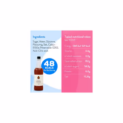 Simply Hazelnut Syrup, Vegan & Nut Free Flavoured Syrup for Coffee, Cocktails & Baking (1 Litre)