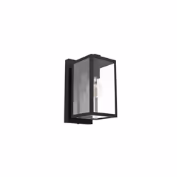 Eglo Outdoor Wall lamp Budrone, Outside Porch Lighting, Vintage Porch Lighting, Made of Metal in Black and Glass in Transpare ...