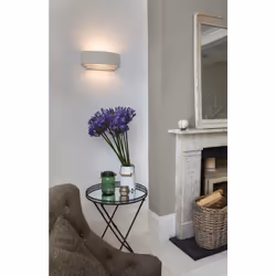 Astro Interior Wall Light, Ceramic, E27 (Edison Screw), 60 W