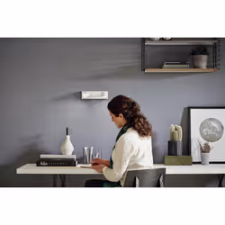Philips myLiving Star WarmGlow Dimmable LED Spotlight, 2 x 4.5 W LED Light, Instant Start, Easy Installation - White Twin Spot Bar