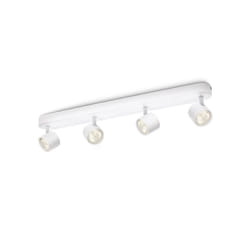 Philips myLiving Star 4 Bar Spotlight Ceiling Light (Integrated 4 x 3 W LED Bulb) - White