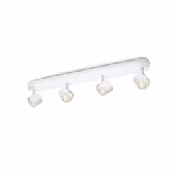 Philips myLiving Star 4 Bar Spotlight Ceiling Light (Integrated 4 x 3 W LED Bulb) - White