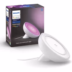Philips Hue Bloom White and Colour Ambiance [White] Smart LED Table Lamp, with Bluetooth Works with Alexa and Google Assistan ...