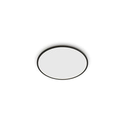 Philips LED Superslim Outdoor Ceiling Light 15W [Cool White - Black] Water Resistant IP54, for Garden, Patio and Terrace Lighting.