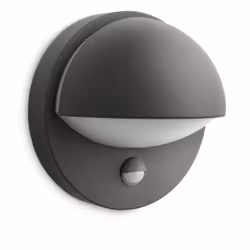 Philips myGarden June Outdoor Wall Light with Motion Sensor 12 W Bulb Not Included Anthracite