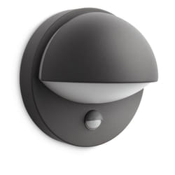 Philips myGarden June Outdoor Wall Light with Motion Sensor 12 W Bulb Not Included Anthracite