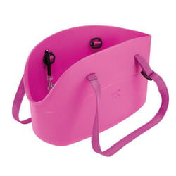 Ferplast Carrier bag for small dogs WITH-ME, EVA, Soft rubber plastic, washable, Adjustable handles, Safety belt included, 21.5 x 43.5 x h 27 cm