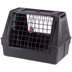 Ferplast Dog Carrier for Car ATLAS CAR 80 SCENIC Car Dog Crate, Wide ventilation grills, Dog Car Seat, Hygienic draining mat  ...