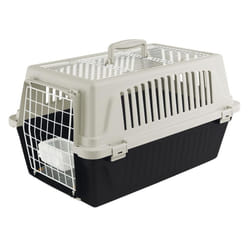 Ferplast Atlas 10 Open Cat Carrier - Portable Small Dog Travel Carrier, Open Top Design, Comfortable Handle, Ideal for Cats and Small Dogs up to 5 Kg,