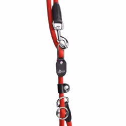 Hunter Freestyle Retriever Leash, 10 mm Diameter x 260 cm Length, Red