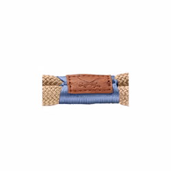 HUNTER Adjustable leash Sansibar Rantum, 12/200 Rope, tan