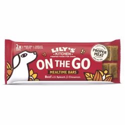 Lily's Kitchen Made with Natural Ingredients Beef On the Go Bars for Dogs 16 x 40g