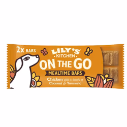Lily's Kitchen Made with Natural Ingredients Chicken On the Go Bars for Dogs 16 x 40g