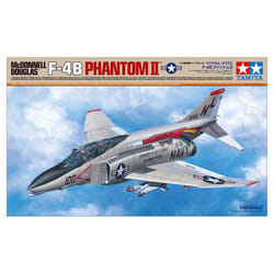Tamiya 61121-000 Vehicle 61121 1:48 F-4B Phantom II Mcdonnell Douglas Faithful Replica, Model Building, Plastic Kit, Crafts, Hobby, Model Kit,