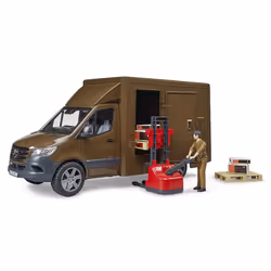 Mercedes Benz Sprinter Delivery Van with Pallet Mover and Driver - UPS