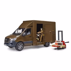 Mercedes Benz Sprinter Delivery Van with Pallet Mover and Driver - UPS