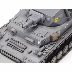 TAMIYA 35374-000 1:35 German Panzerkampfwagen IV Version F L24/75 mm, Model Kit, Plastic Kit, Assembly Kit, Detailed Replica, Unpainted, Grey
