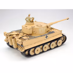 TAMIYA 300035227-1:35 WWII Tiger I Initial/Early Production, Miniature Vehicles