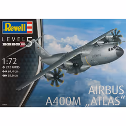 Revell 03929 Airbus A400M "ATLAS" 1:72 Scale Unbuilt/Unpainted Plastic Model Kit