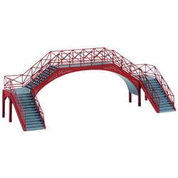 Hornby R8641 OO Gauge Platform Footbridge - Model Railway Accessories, Miniature Diorama Scenery for Hornby Train Sets - Lifelike Train Platform