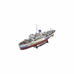 Revell 05132 Flower Class Corvette "HMCS Snowberry" 1:144 Scale Unbuilt/Unpainted Plastic Model Kit, Multi-color, 43.9 cm length