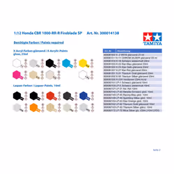 Tamiya 14138 300014138 1:12, Honda CBR 1000-RR-R Fireblade SP, Faithful Replica, Model Making, Plastic Kit, Hobby, Glueing, Model Kit, Assembling,
