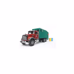 MACK Granite Garbage Truck (Red/Green)