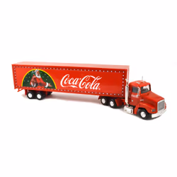 Coca Cola 443012 LED Christmas Light up Truck, Red