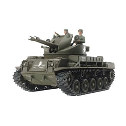 TAMIYA 300035161 Military 1:35 US Flak Tank M42 Duster, Faithful Replica, Model Building, Plastic Kit, Crafts, Hobby, Gluing, Plastic Kit, Assembly,