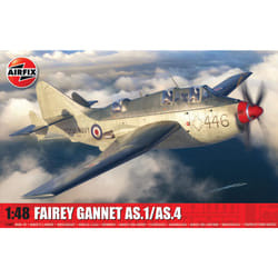 Airfix Model Set - A11007 Fairey Gannet AS.1/AS.4 Model Building Kit - Plastic Model Plane Kits for Adults & Children 8+, Set Includes Sprues & Decals