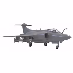Airfix Model Set - A12014 Blackburn Buccaneer S.2B Model Building Kit - Plastic Plane Kits for Adults & Children 8+, Set Incl ...