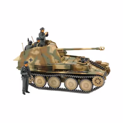TAMIYA 35364 1:35 German Hunting Tank Marten III Normandy, Model Building, Plastic Kit, Hobby, Crafts, Gluing, Model Kit, Mod ...