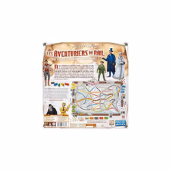 Jeu Days of Wonder - Les Aventuriers du Rail - French Language