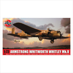 Airfix Model Set - A08016 Armstrong Whitworth Whitley Mk.V Model Building Kit - Plastic Model Plane Kits for Adults & Children 8+, Set Includes Sprues