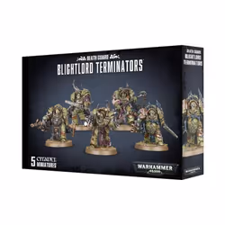 Games Workshop 99120102074 "Death Guard Blightlord Terminators Miniature