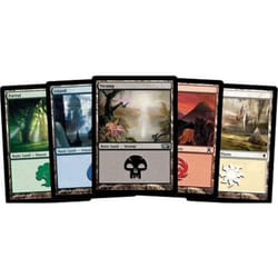 500 Magic: The Gathering Basic Lands - 100 of Each Land Type (Plains, Islands, Swamps, Mountains, Forests)