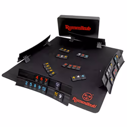 Ideal, Rummikub Tile Strategy Game, Classic Family Game, Fun for All Ages, 2-4 Players, Easy To Learn
