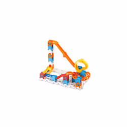 VTech Marble Rush Speedway, Construction Toys for Kids with 5 Marbles and 70 Building Pieces, Electronic Marble Run, Colour-Coded Building Toy, 4