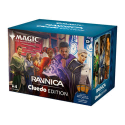 Magic: The Gathering Ravnica: Cluedo Edition - 3-4 Player Murder Mystery Card Game (Includes 8 Ready-to-Play Boosters, 21 Evidence Cards, 1 Foil Shock
