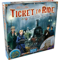 Days of Wonder | Ticket to Ride United Kingdom | Board Game Expansion Only | Ages 8+ | 2-5 Players | 30-60 Minute Playing time