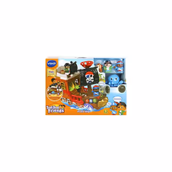 VTech Toot-Toot Friends Kingdom Pirate Ship Baby Interactive Toy for Imaginative Play, 1, 2, 3+ Year Old Boys and Girls, Multicolor