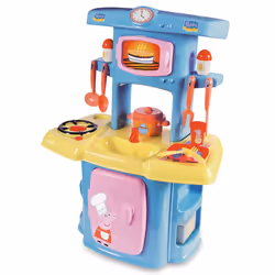 Smoby Mi Cocina Peppa Pig Ecoiffier Children's Kitchen with 13 Accessories, 100% Official License, Boys Girls from 18 Months  ...