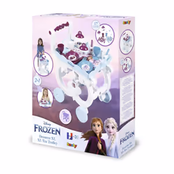 Disney Frozen 2 Pretend Play Kids Toy Tea Trolley Includes 17 Accessories Including Tea Set On Wheels, Play Cutlery and Removable Tray For Children