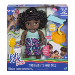 Baby Alive C09651010 Yum The Good Pasta-Black Hair Doll, One Size