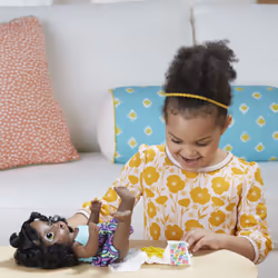 Baby Alive C09651010 Yum The Good Pasta-Black Hair Doll, One Size
